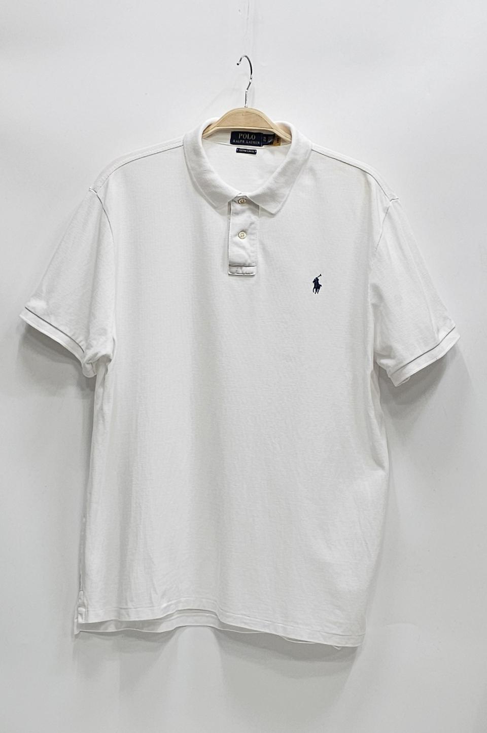 POLO 21SS 폴로 랄프로렌 메시 폴로 셔츠 / 남 XL 화이트