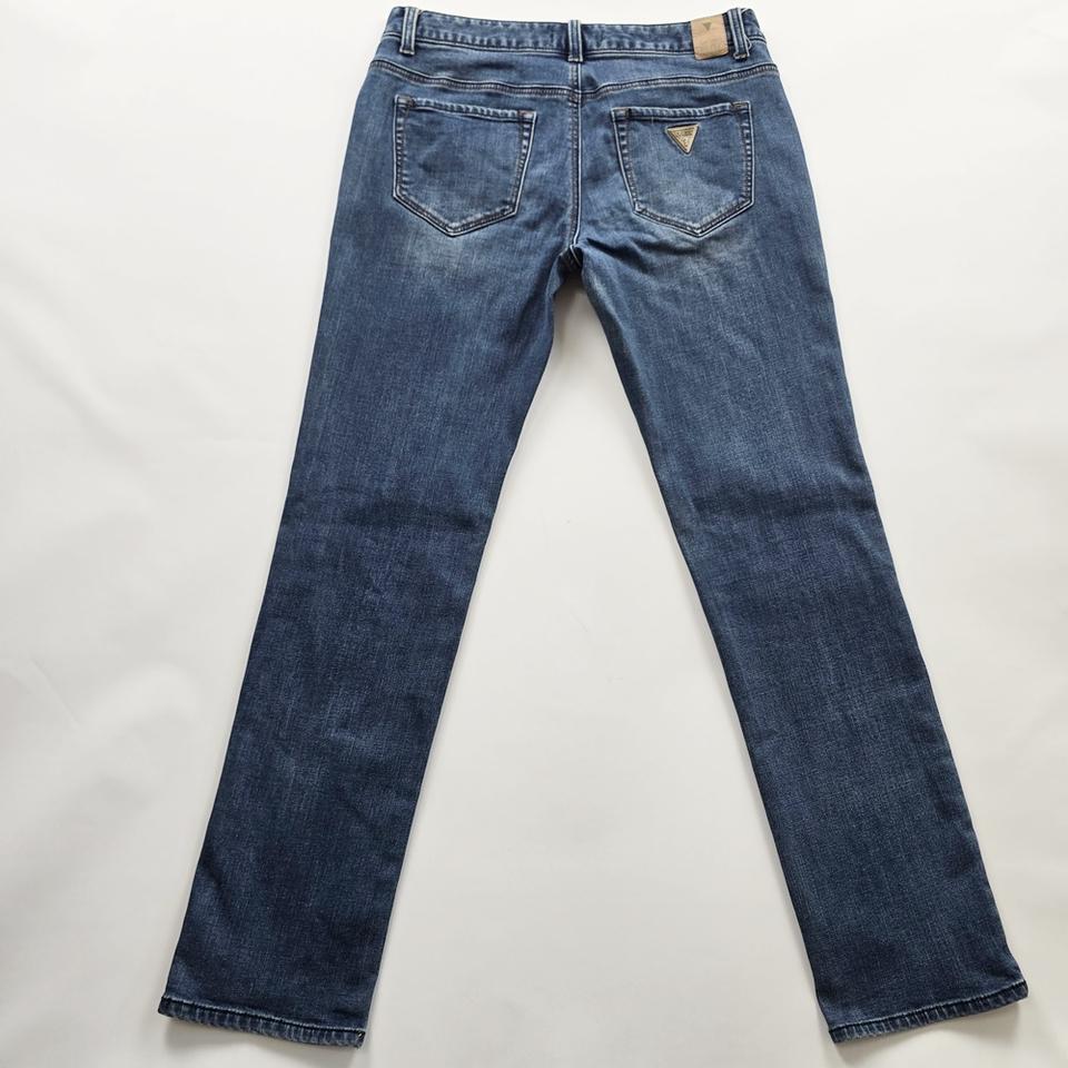 게스 청바지 슬림 캐주얼 스판 데님팬츠 사이즈32 R6456