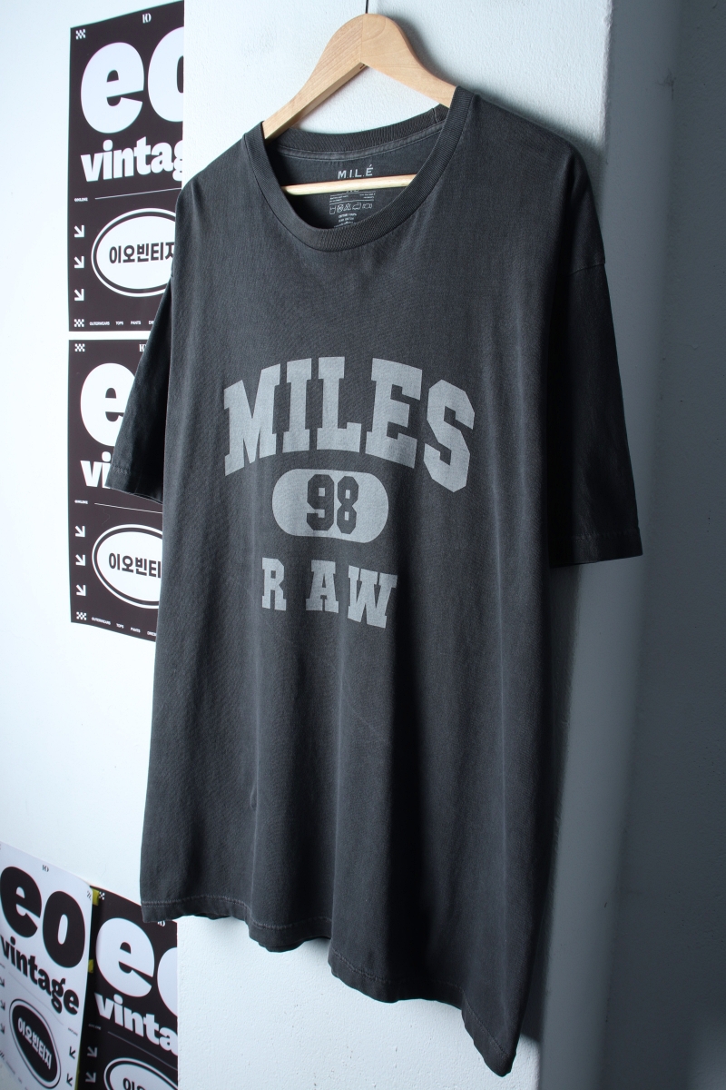 (XL-3XL) 더마일 반팔 티셔츠 빅사이즈 빅로고-H34597