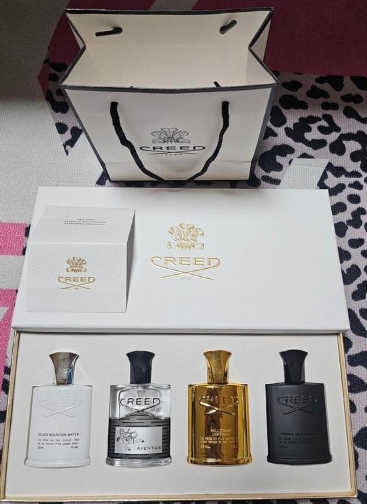 크리드 향수 30ml × 4종 디스커버리 세트  미개봉 새상품 쇼핑백