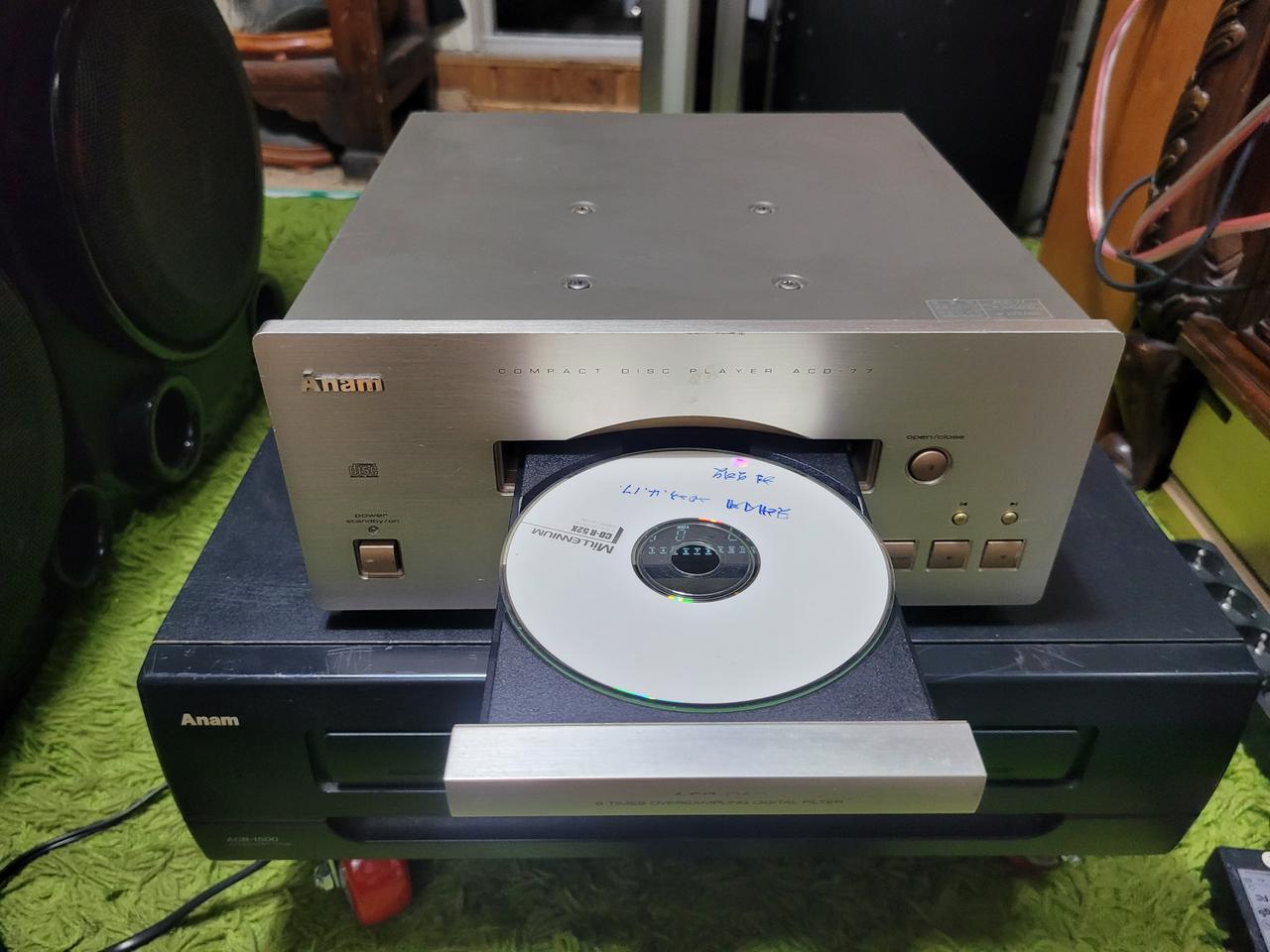아남 ACD 77 미니 CD 플레이어