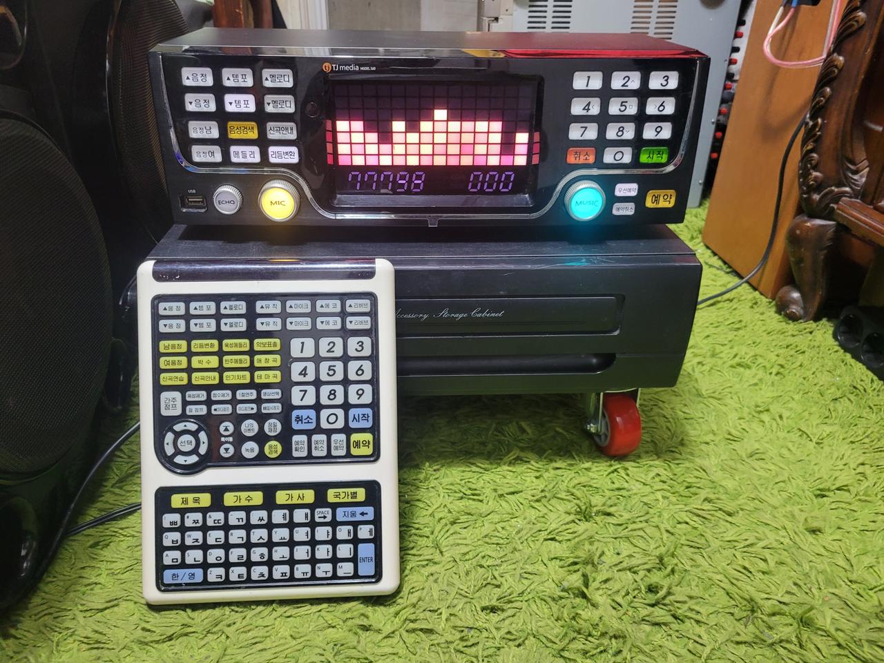 태진 S 60노래 반주기 악보표출
