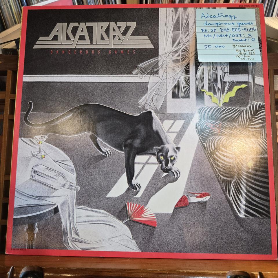 Alcatraz.dangerous games.86.JP.초반.NM/NM+