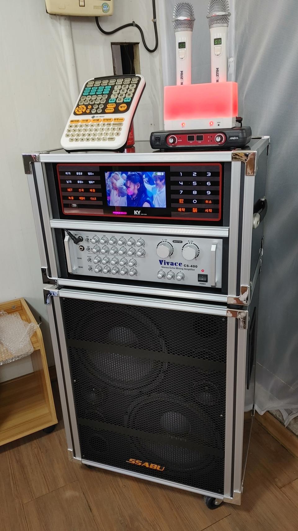 태진/금영프리미엄이동식노래방풀구성