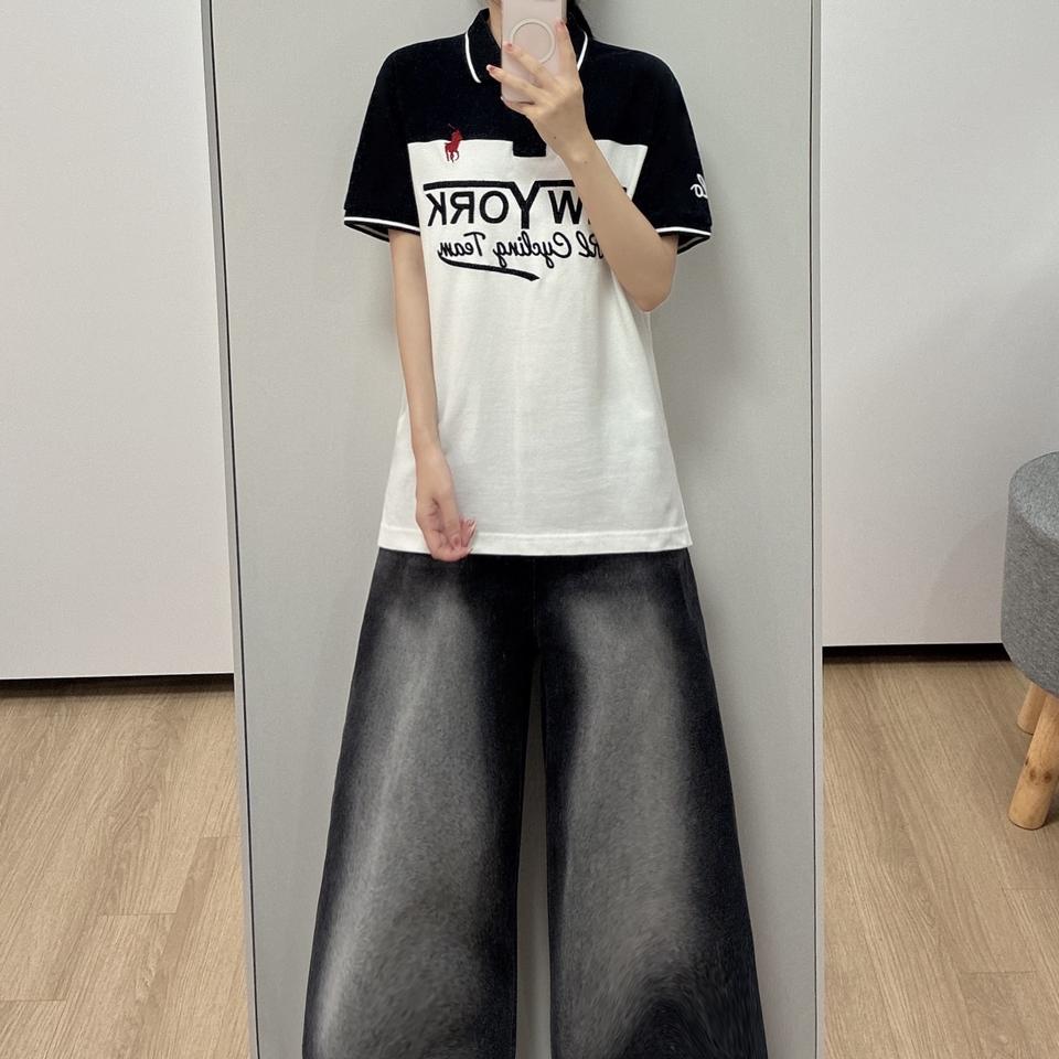 폴로 랄프로렌 빅포니 뉴욕 카라 반팔 티셔츠