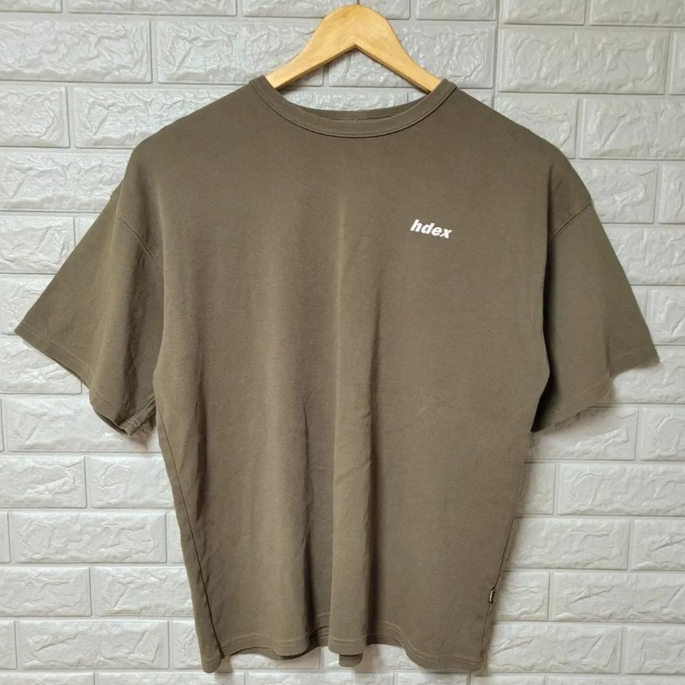 [L] HDEX 카키 오버핏 반팔티 