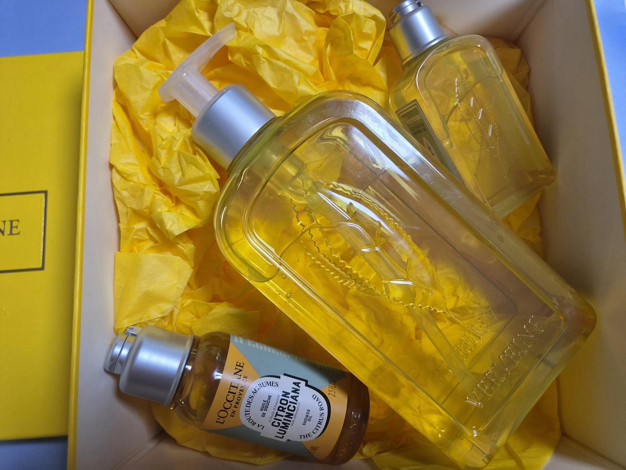 록시땅 버베나 샤워젤 500ml 구매시 75ml 증정 2개