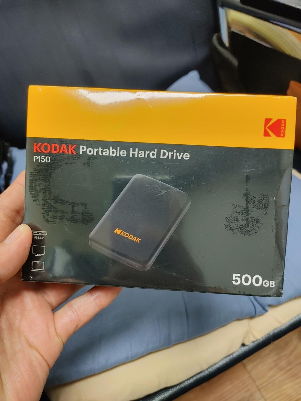 강추 ㅡ 휴대용 외장하드 500GB ㅡ 미개봉