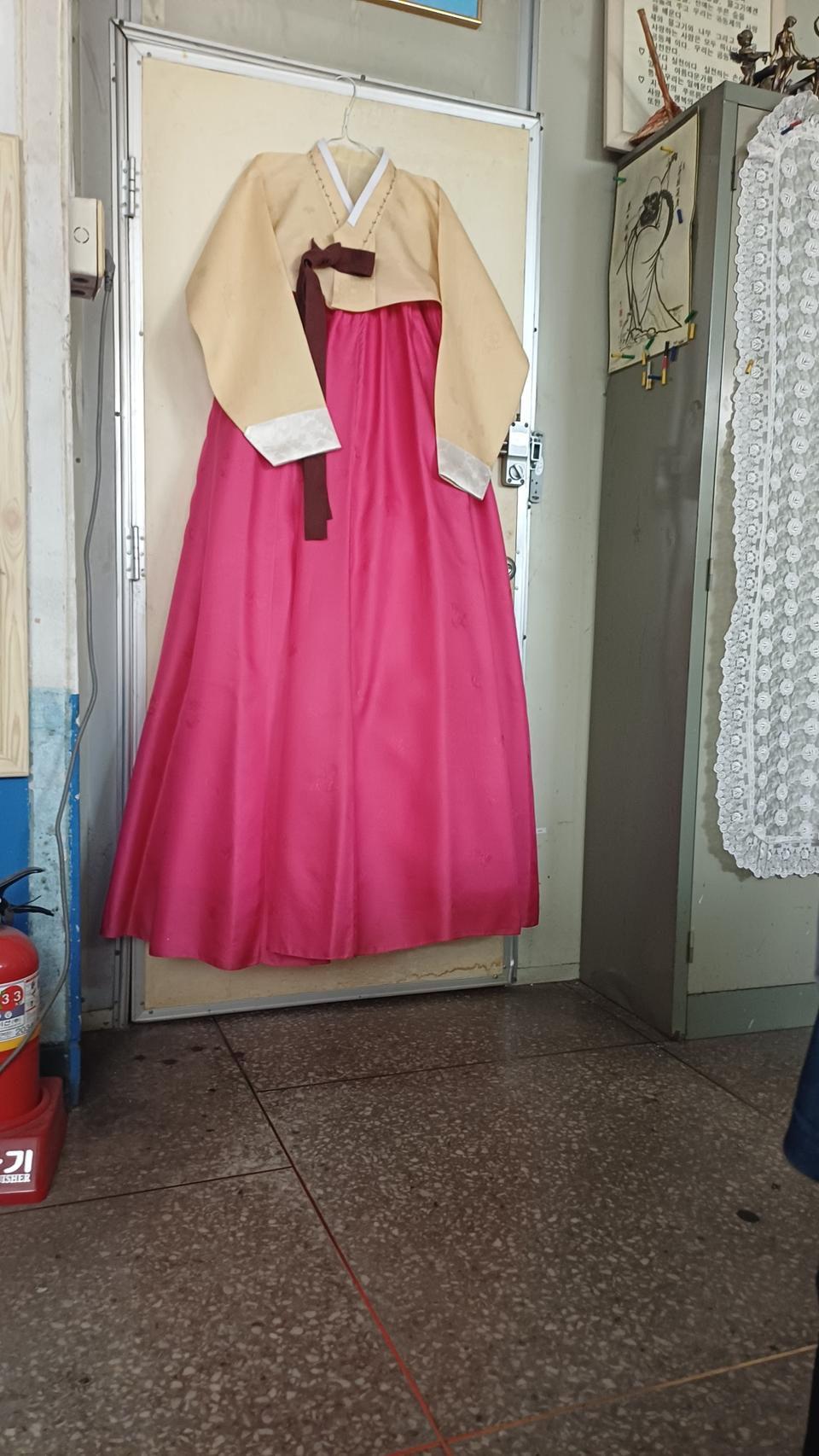 여성한복본경55싸이즈치마길이130싸이즈