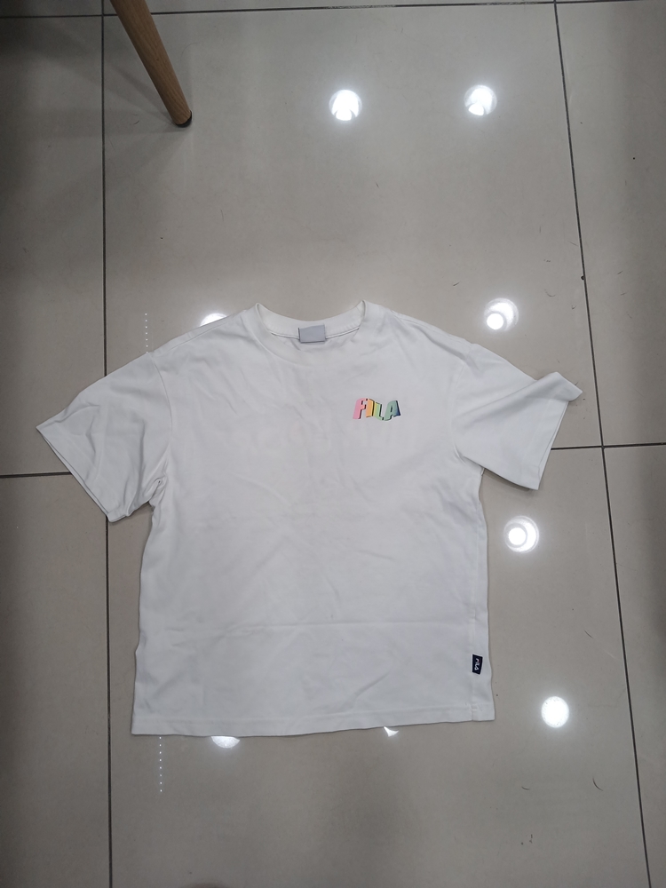 FILA 휠라 키즈 유아 130 중고 오염 가슴42총51어깨40팔16