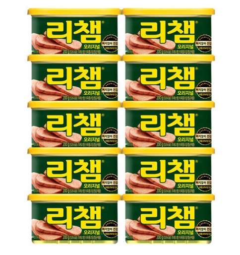 리챔 오리지날 200g 10개 햄