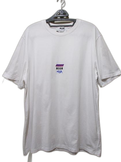 MSGM 정품 이태리산 면티 택L