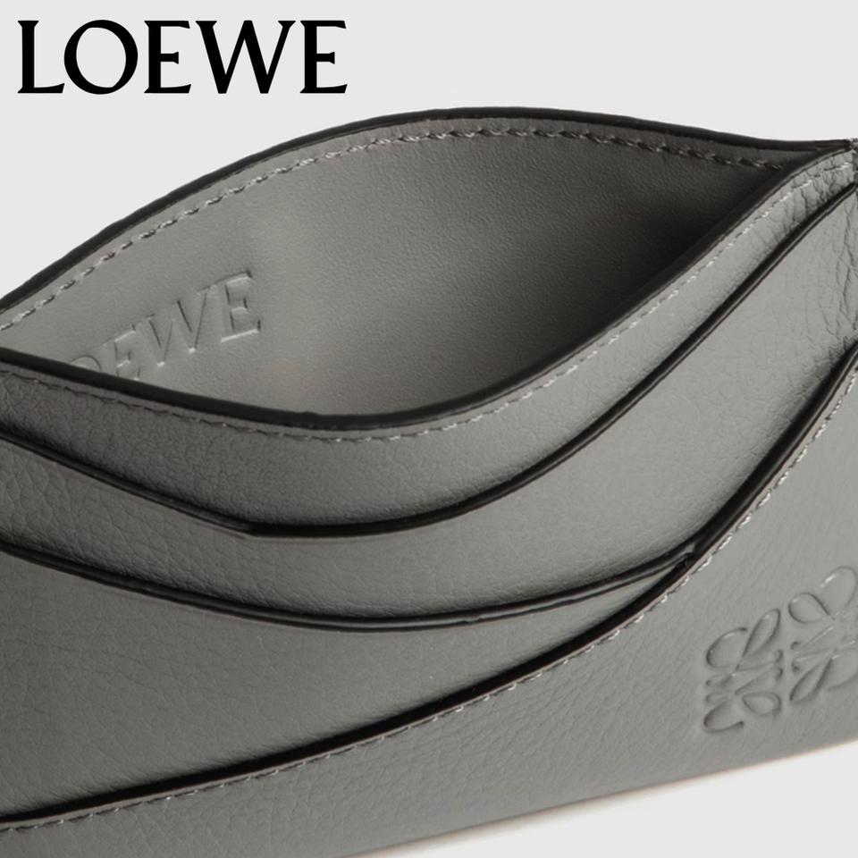 [정품] LOEWE 로에베 그레이 퍼즐 엣지 플레인 카드지갑