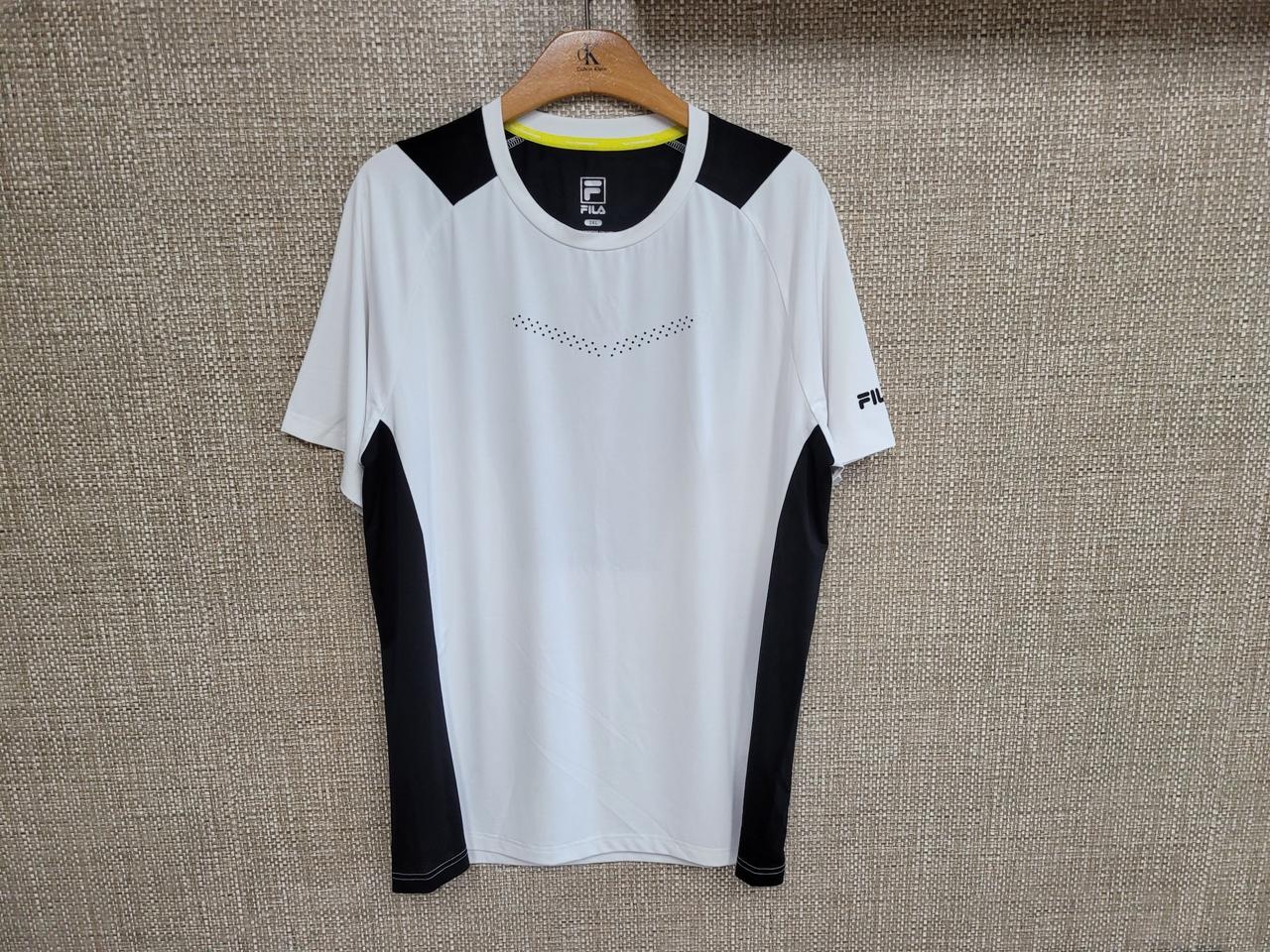 2XL 110사이즈 휠라 기능성 반팔 빅사이즈 운동 런닝 헬스