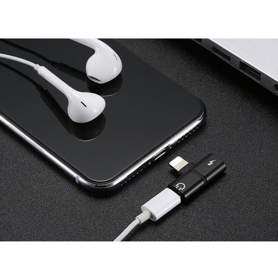 새 검정색 차량용 8핀 T 듀얼 젠더 충전기 동시 고속 충전 미니 IOS