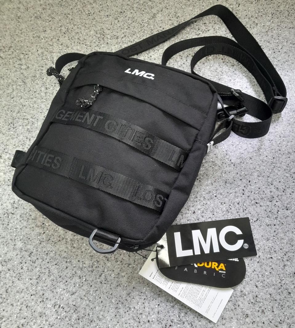 (새상품) LMC 코듀라 웨이스트 숄더백 (블랙)