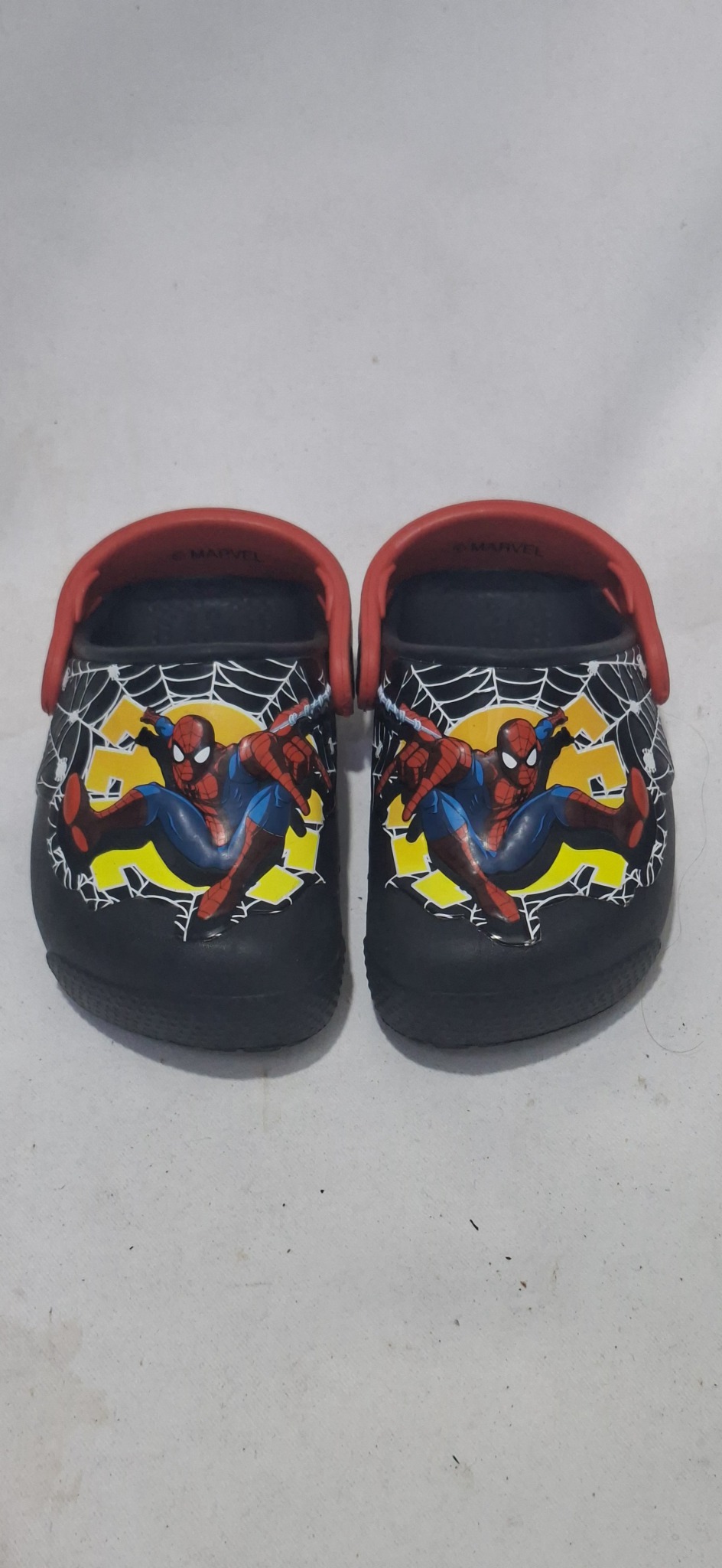 C6 130 아동 불들어오는 스파이더맨 크록스키즈 아동신발
