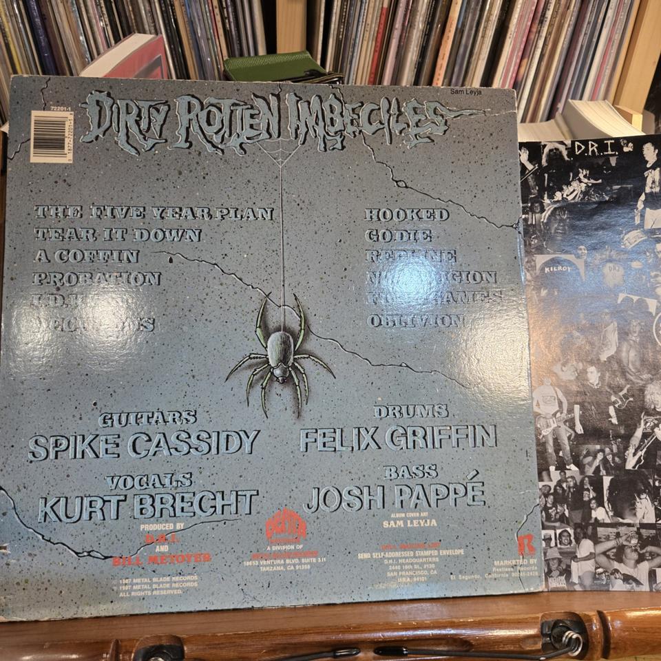 D.R.I.crossover.87.US.초반.EX/NM+.LP