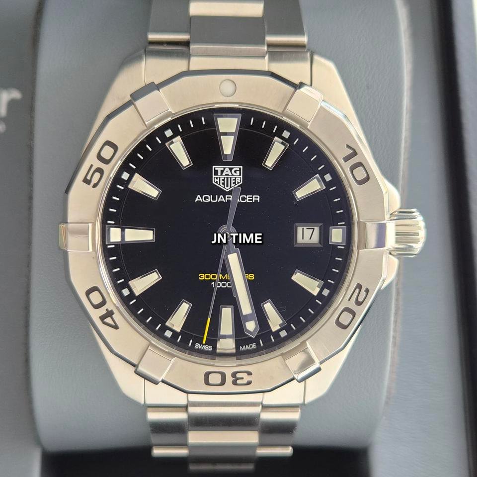 태그호이어 아쿠아레이서 300 쿼츠 검판 41mm WBD1110(2019
