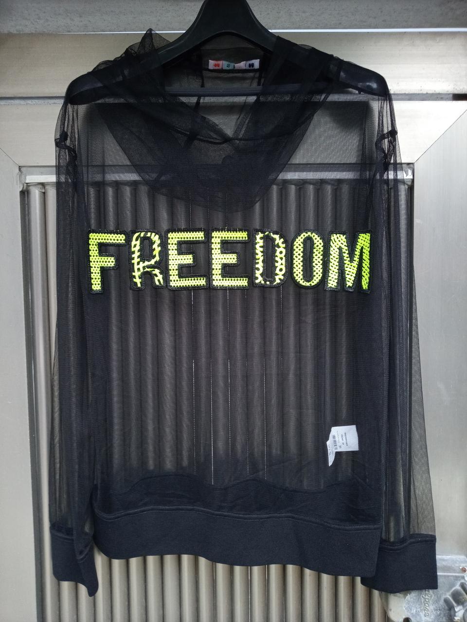 정품 MSGM 시스루 여성 후드티셔츠 36 새상품수준