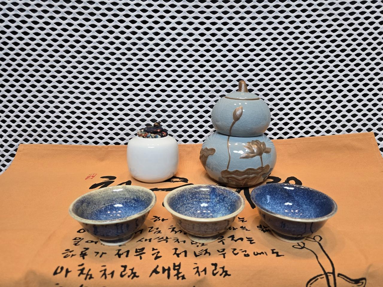 인사동 로드샾 찻잔과 차호,다포.미사용