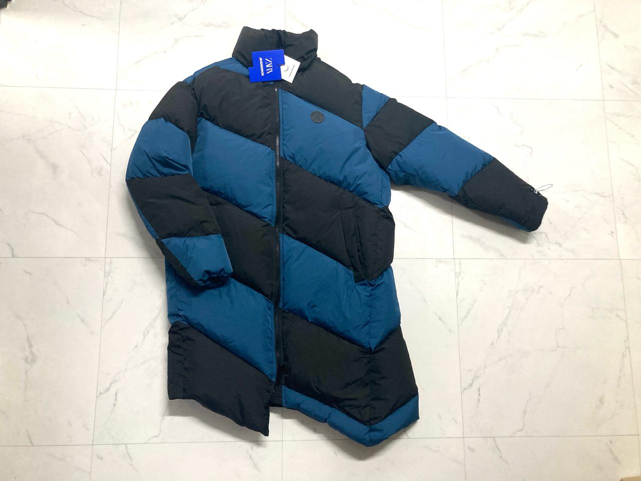 (새상품)자라 x 아더에러 22FW 오버핏 덕다운 롱패딩