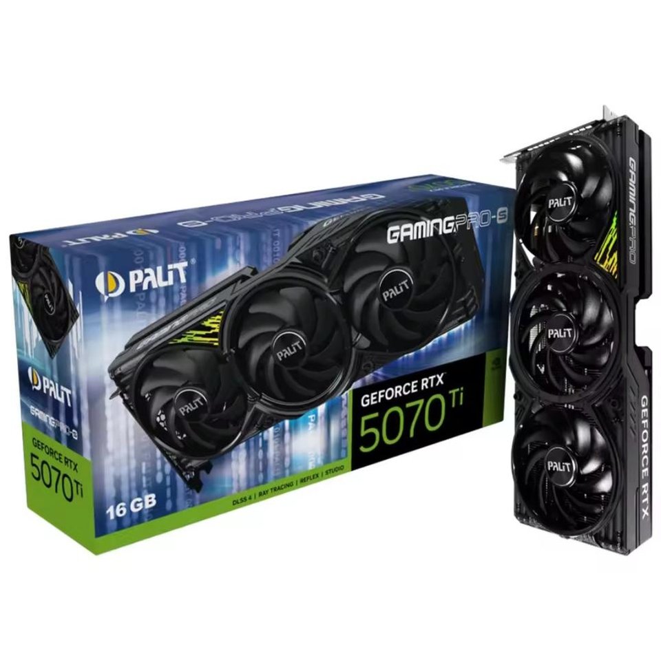 (미개봉) 이엠텍 RTX 5070 Ti GAMINGPRO D7 16GB