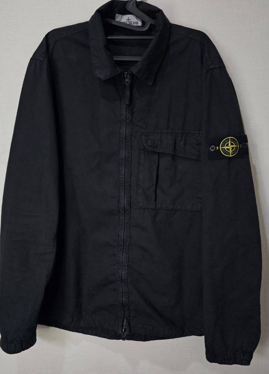 정품 24SS 스톤아일랜드 올드이펙트 오버셔츠 105/XL