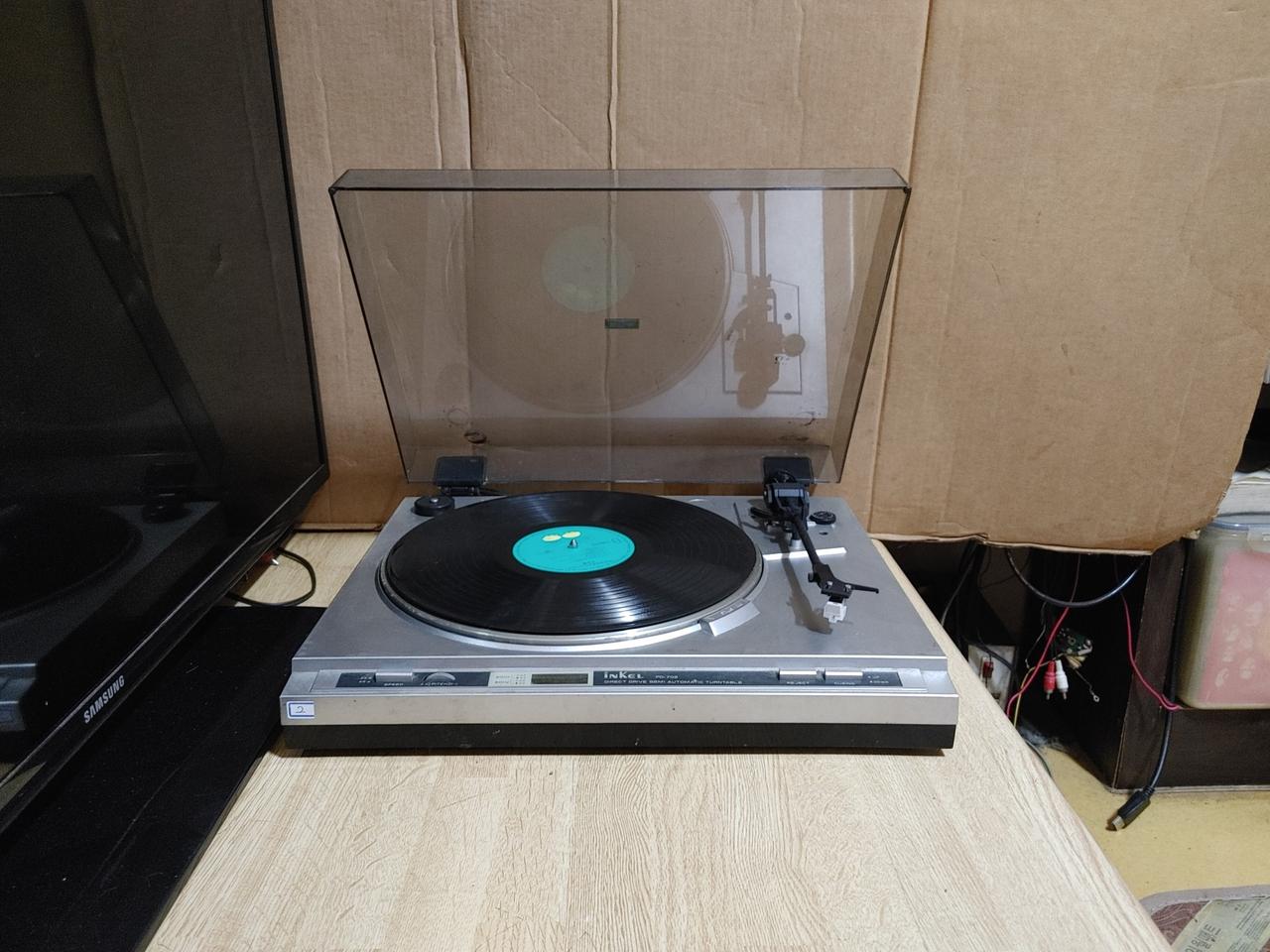 인켈 LP 턴테이블 PD 702 (1 오디오 앰프 스피커