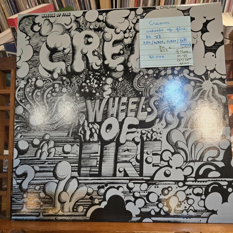 Cream.wheels of fire.89.성음.NM/NM+,NM+.민트
