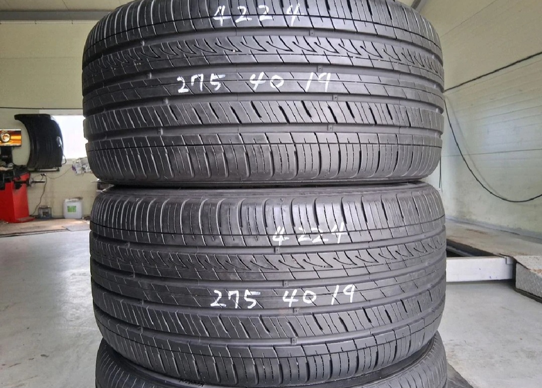 금호 24년 275 40 19 중고타이어 2개