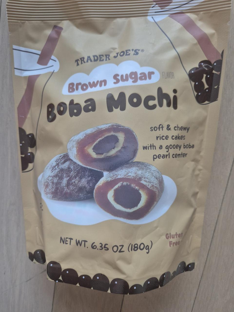 트레이더조 브라운 슈가 보바 모찌 180g