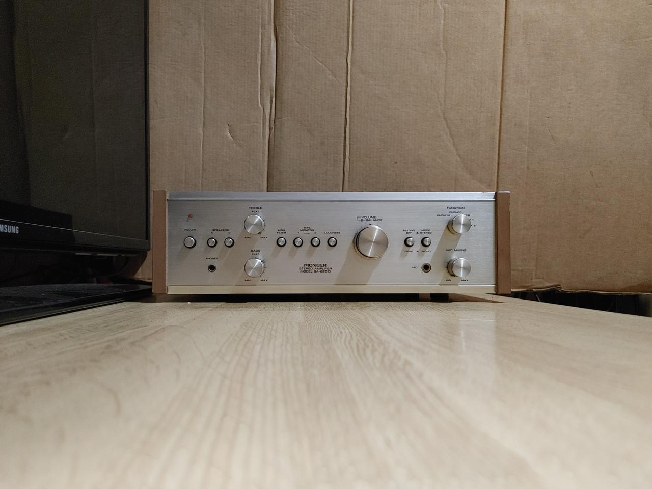 파이오니아 PIONEER SA 620D 인티앰프 (2 오디오 스피커 CD