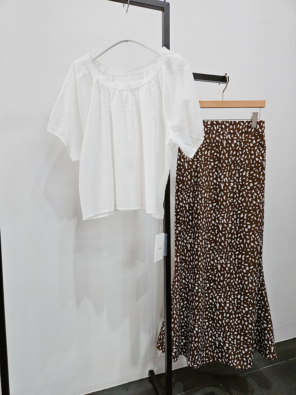 새상품 티+스커트 set