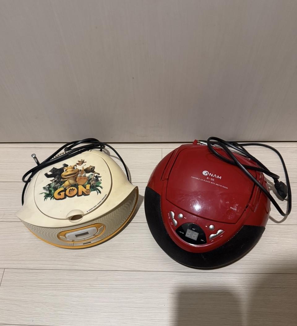 cd플레이어 2개 일괄