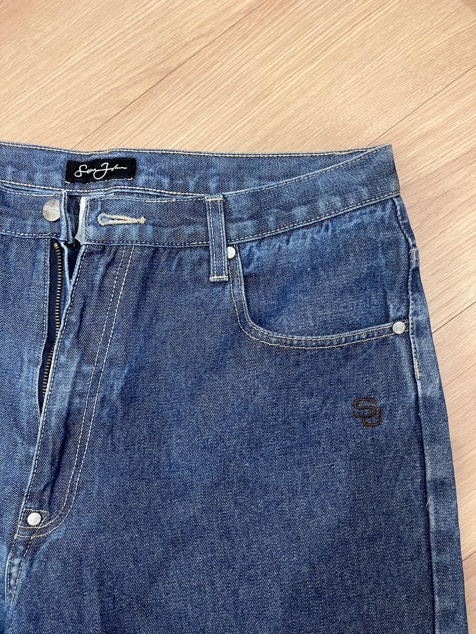 SEON JOHN Loose Denim Pants