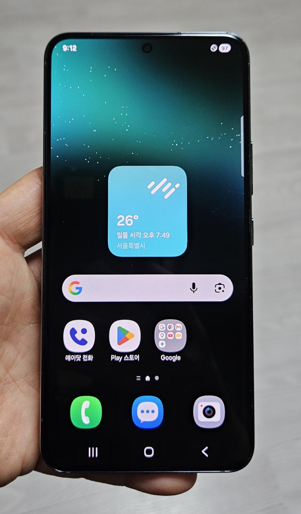 갤럭시 S22 그린 256GB 싸게 팝니다.