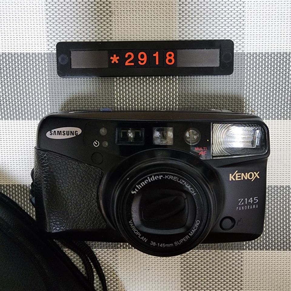 삼성캐녹스 Z 145 파노라마 필름카메라 파우치포함