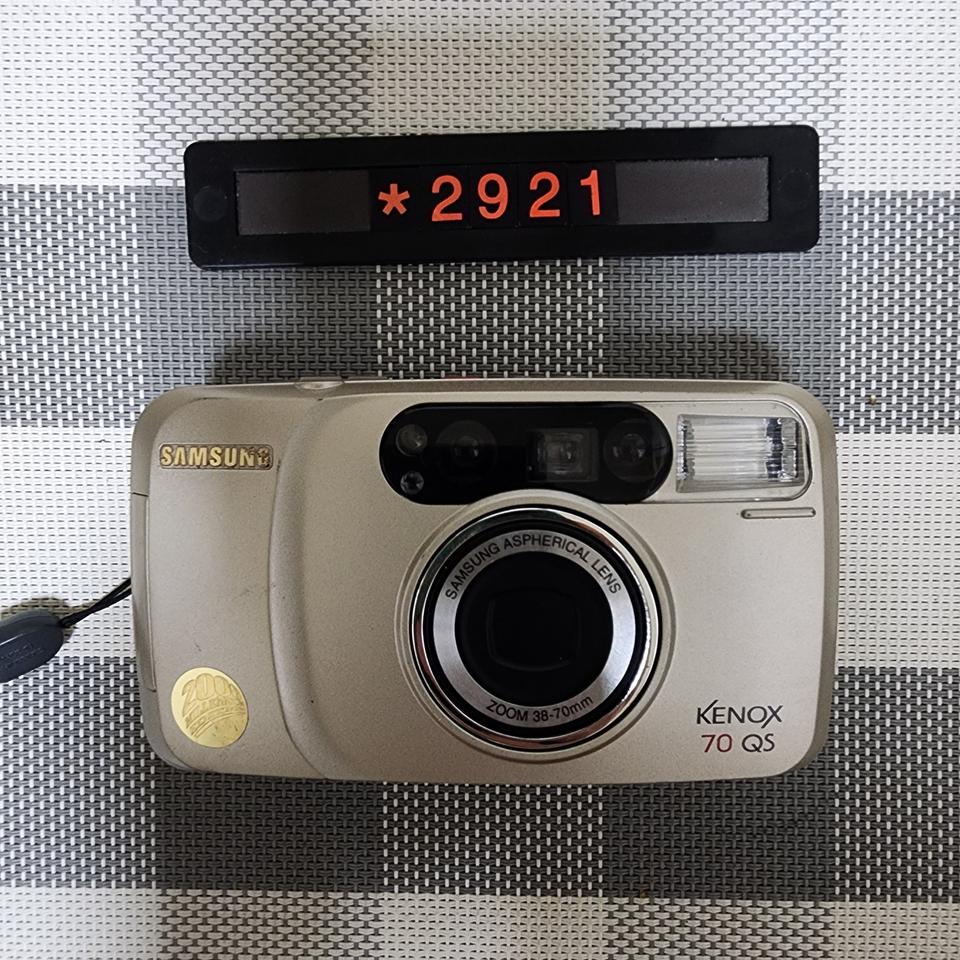 삼성캐녹스 70 QS 필름카메라