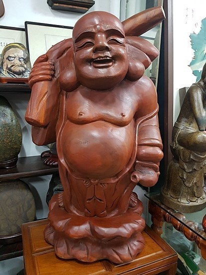 통나무 포대 화상