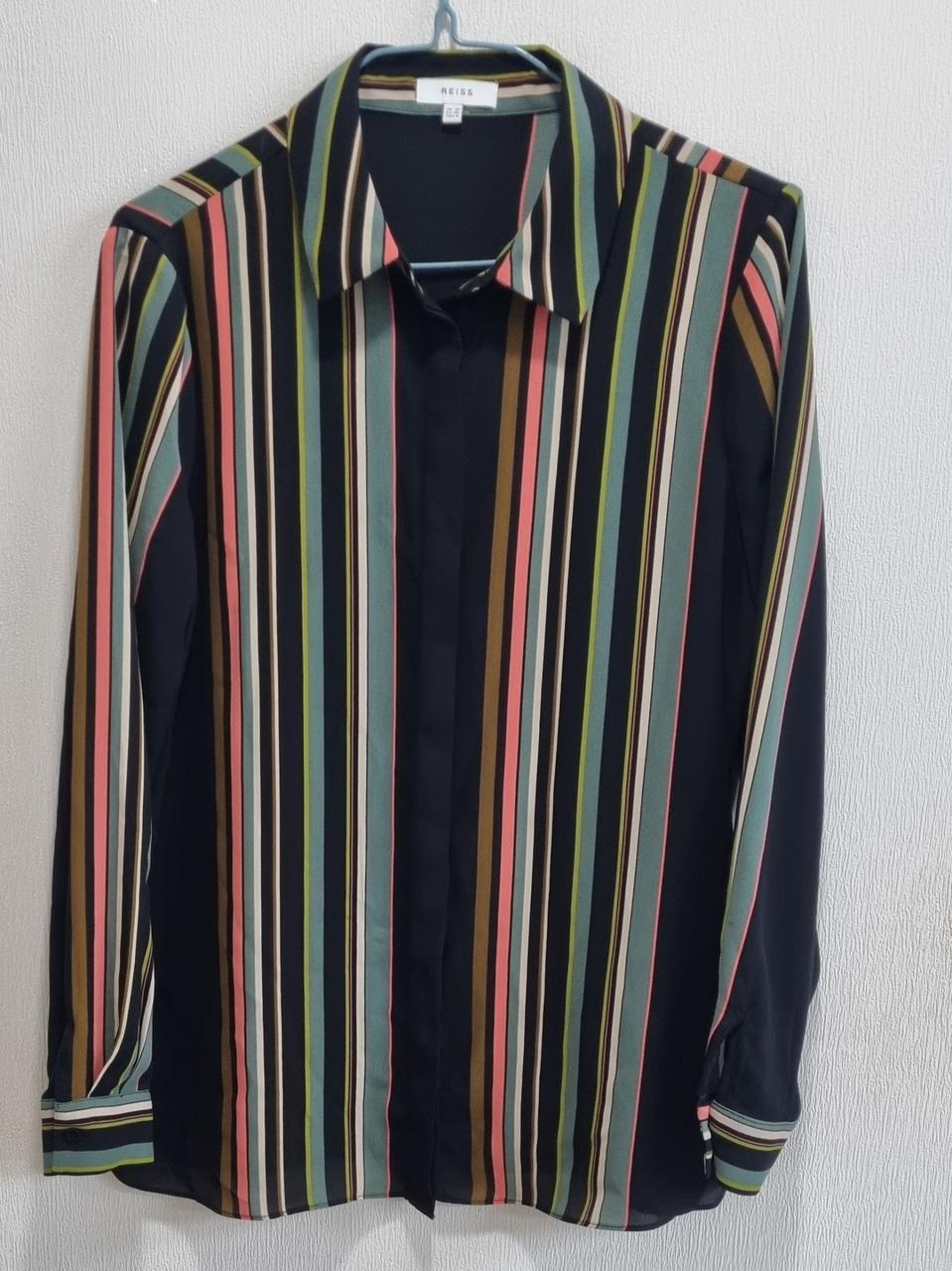 REISS3컬러풀 스트라이프 셔츠90