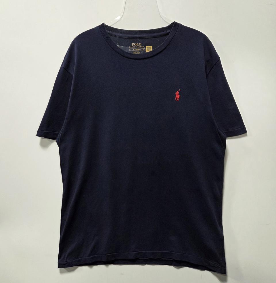 폴로랄프로렌 네이비 로고 반팔 티셔츠 M 26072411