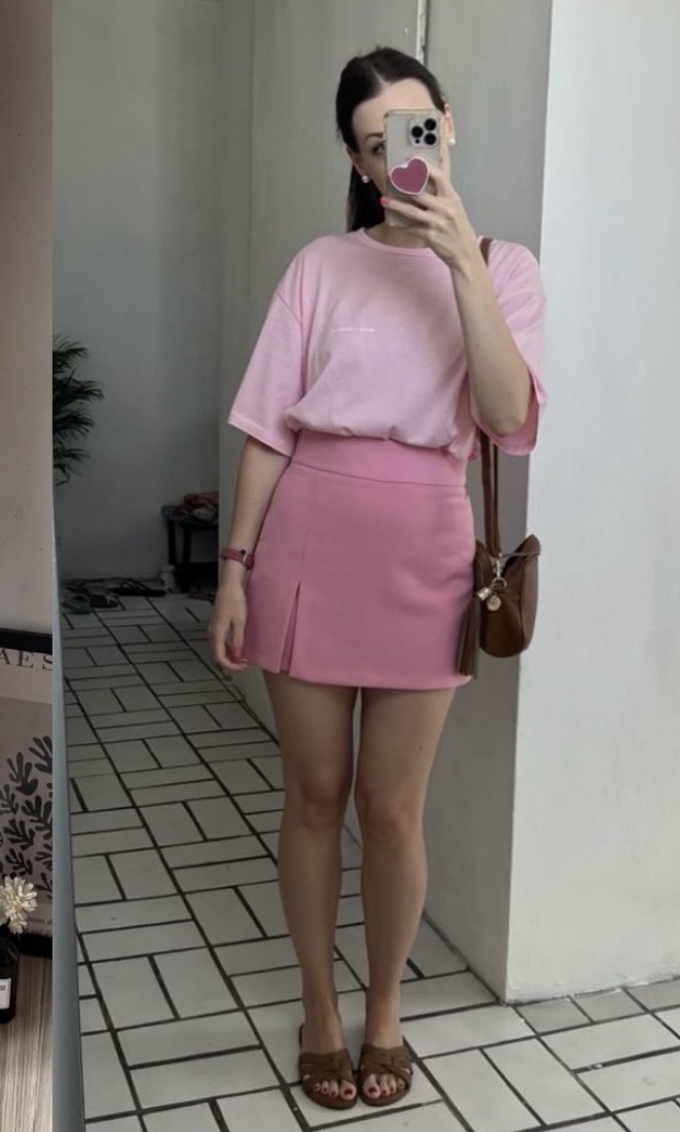 zara 자라 슬릿 스커트 팬츠 새상품