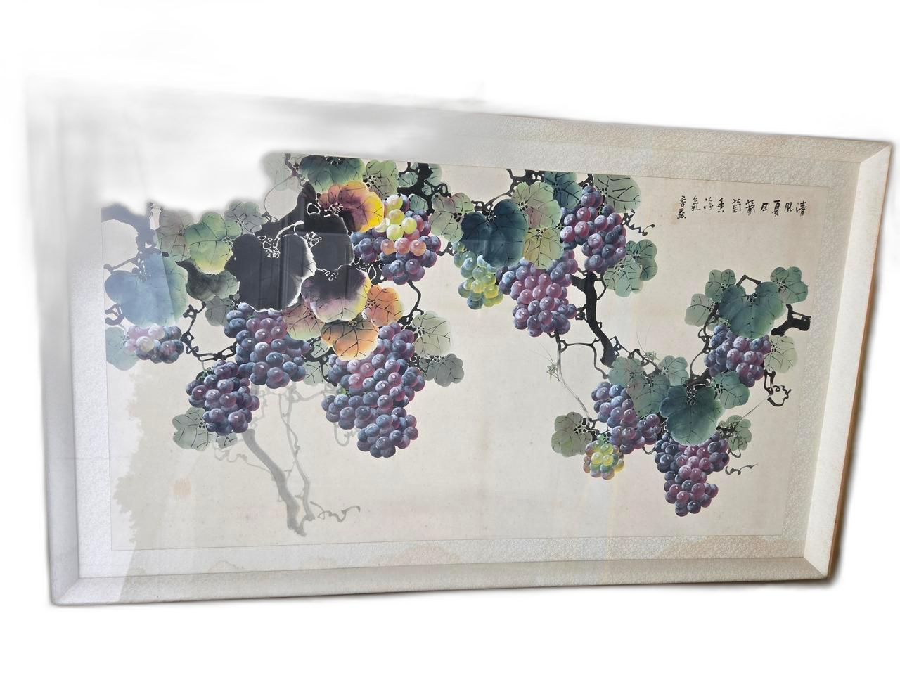 12592. 포도 그림 대형 액자