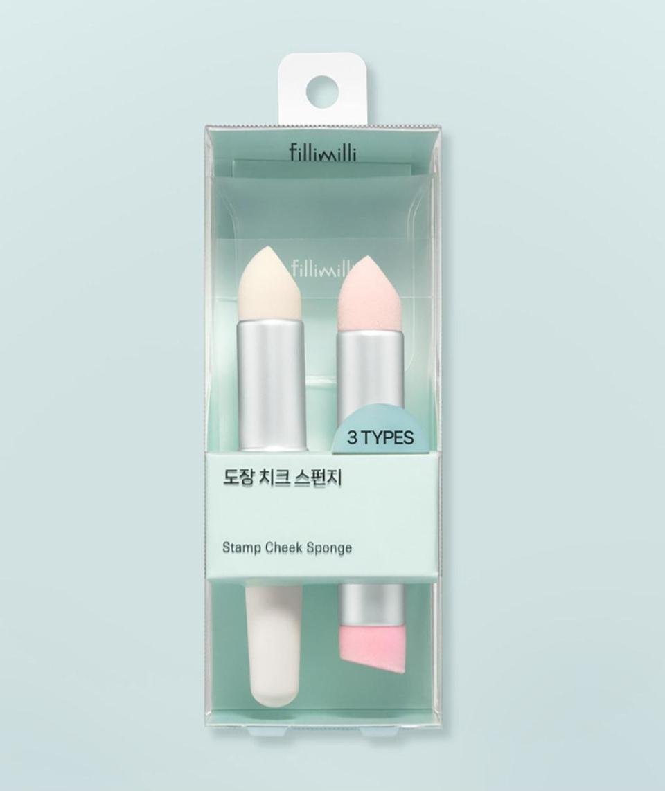 필리밀리 도장 치크 스펀지 3종 세트