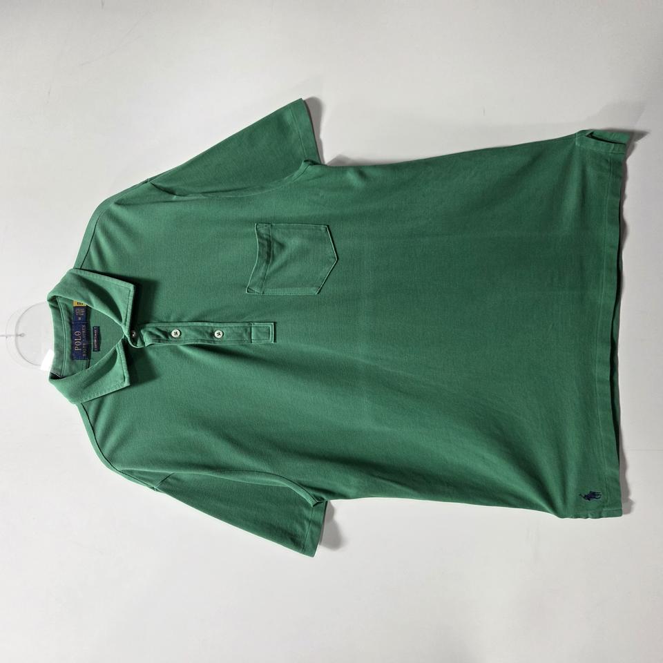 폴로랄프로렌 그린 포켓 피케 카라 반팔티 M 26072804