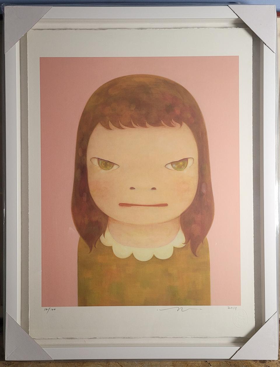 요시토모 나라 그림 판화 에디션