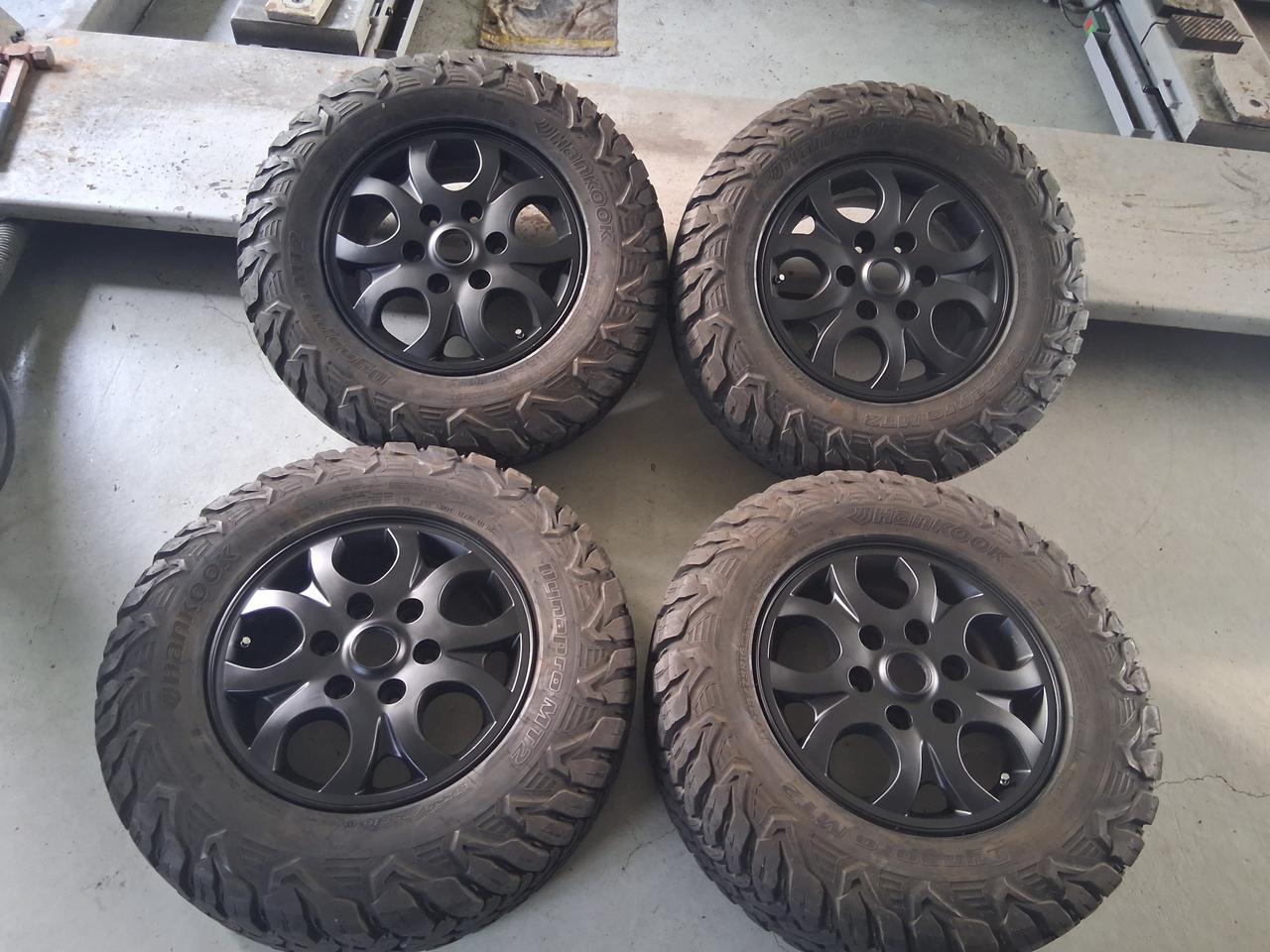 스타렉스2257516MT휠타이어(중고한대분)