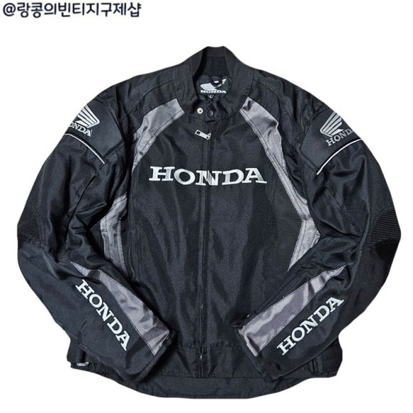 혼다 올드스쿨 빅로고 바이크 레이싱 자켓