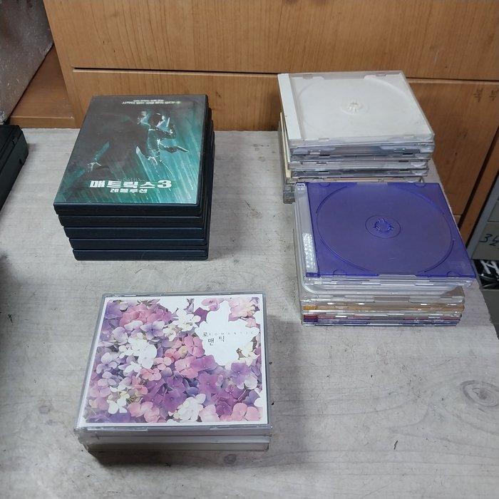 PS2/DVD 케이스, CD 쥬얼 케이스, 슬림 케이스 일괄